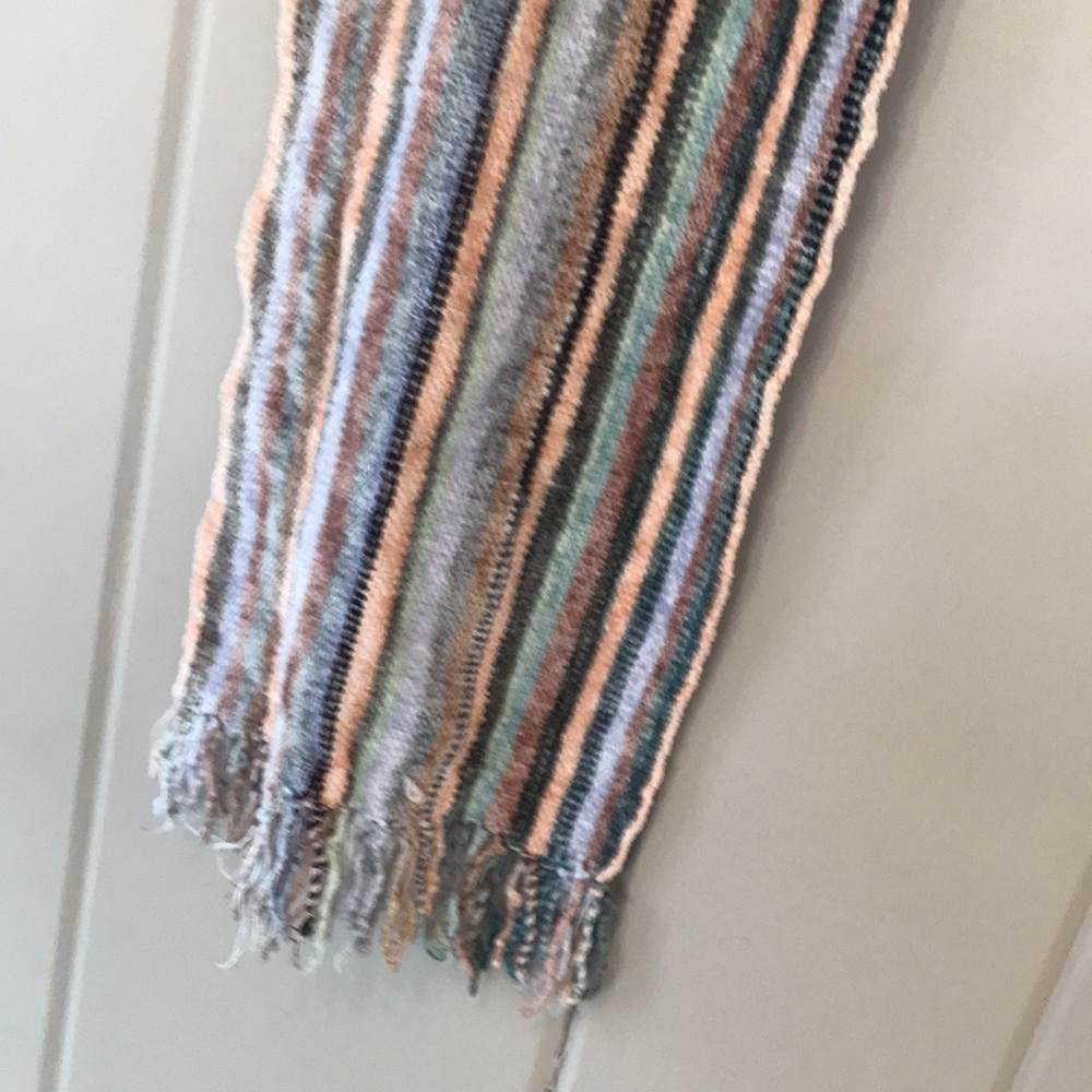 Multicolored Striped Scarf - Picture 4 of 8